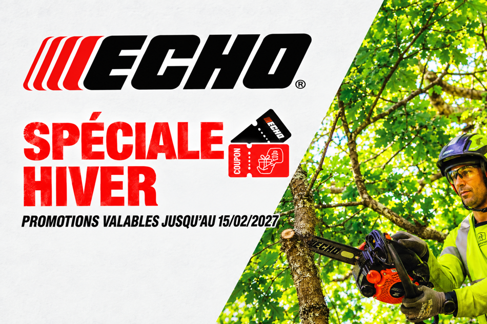 Spécial Hiver Echo : réductions, promotions et cadeaux offerts !